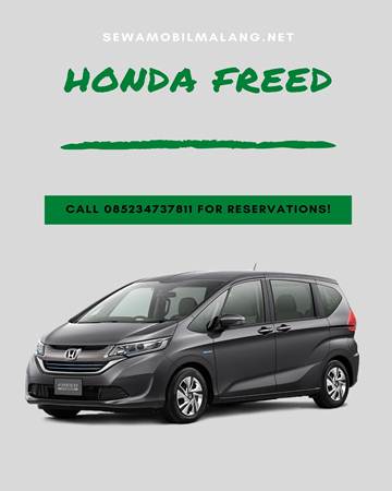 Sewa Honda Freed Malang Rp. 700.000